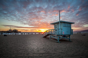 Los Angeles Beach, Sunset Los Angeles Beach, Sunset